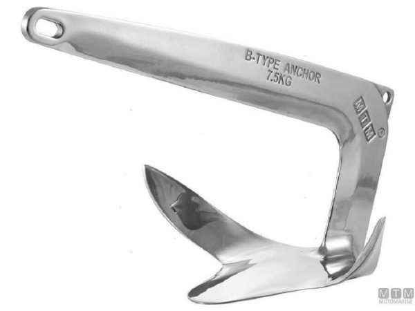 Ancora Bruce in Acciao Inox