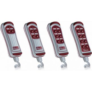 Pulsantiera a 4 tasti con LED integrato