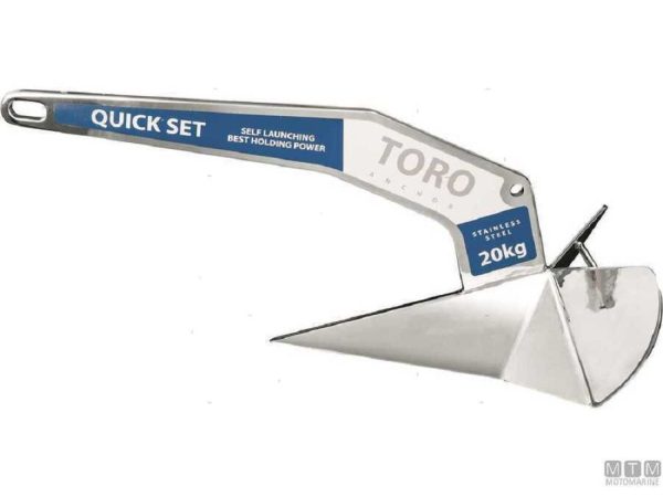 Ancora Toro in Acciao Inox