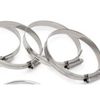 FASCETTA ACCIAIO INOX PSS DA D.33-57 MM. A 114-165 MM.