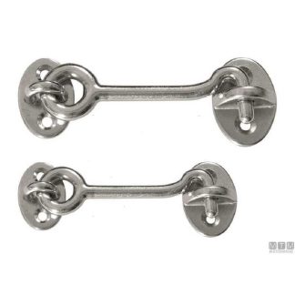 GANCIO FERMAPORTE 50MM INOX<