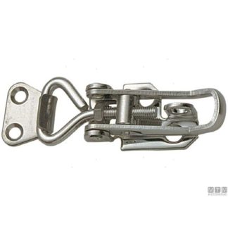 CHIUSURA LEVA REGOLABILE 75MM INOX<