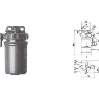 FILTRO GAS.CON SUPPORTO FG27