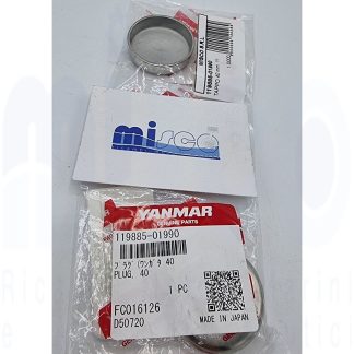 TAPPO 40 mm. 11959301870 119885-01990 Yanmar