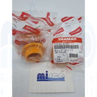 TAPPO OLIO =K 12416001750 124160-01751 Yanmar
