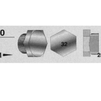 TAPPO PER ANODO M28X1.5 AIFO