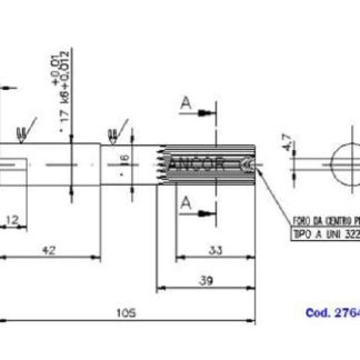 ALBERO POMPA F7 903-01-45044