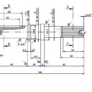 ALBERO POMPA JB 7420-0004