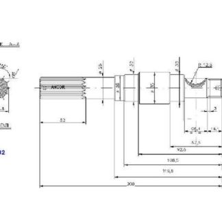 ALBERO POMPA JH. 01-32020