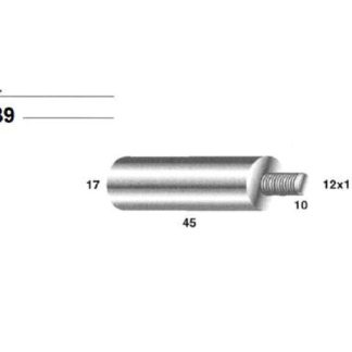ANODO M12x1 D.17 L.45 - SCANIA