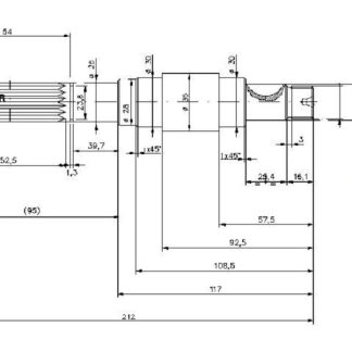 ALBERO POMPA F8B-903-10-21915