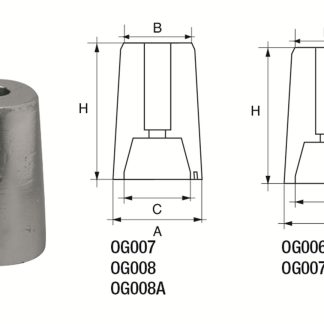 Anode ogive F-RA-3M/2
