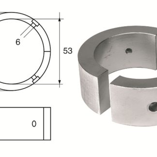 Collare diam.int. 53 OG052 FONP
