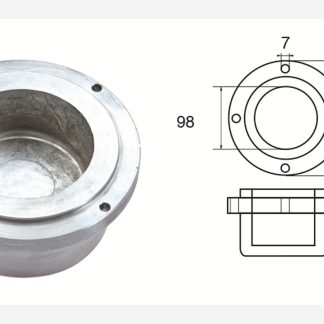 OGIVA Detra d.E. 180x85 mm OG073A FONP