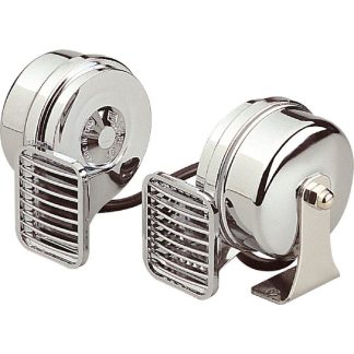 MT2 12V COPPIA TROMBE CROMATE
