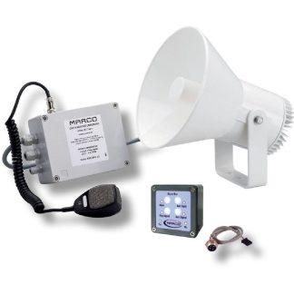 EW2-MS 12V FISCHIO ELETT. 12/20 M + NEBBIA + MIC.+ SIRENA BITON.