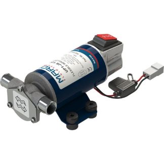 UP1-JR 12V POMPA REVERSIBILE A GIRANTE 28 L/MIN CON ON/OFF INTEGRATO