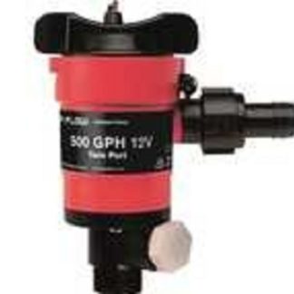 POMPA OSSIGENAZ TWIN PORT 750GPH 12V