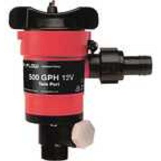 POMPA OSSIGENAZ TWIN PORT 500GPH 12V