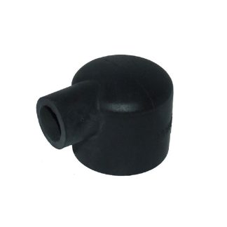 Manicotto Gomma a Gomito, Diam 22 mm