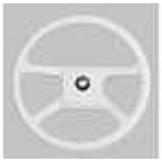 VOLANT D342 BLANC