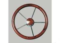 VOLANTE D400 INOX/MOGANO