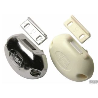 CHIUSURA A PULSANTE 70X50MM PL-CHR<