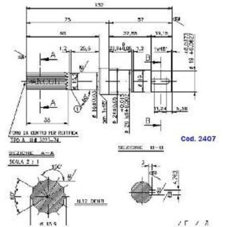 ALBERO POMPA ST 150-CZ 1
