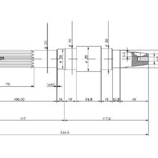 ALBERO POMPA PM 41