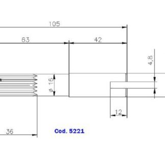 ALBERO POMPA ST 160/T