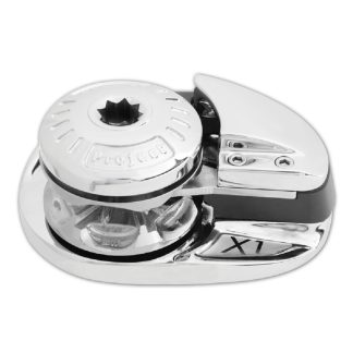 Aluminium Ankerwinde X1 - 500 W, 12 Volt - Zigeunerkette/Seil 6/10-12 mm - Ohne Glocke