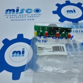 SCHEDA PRESTAMP QUADRO A/B 48201071 Nanni