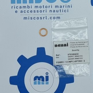 GUARNIZIONE, ANELLO D10 970300430 Nanni
