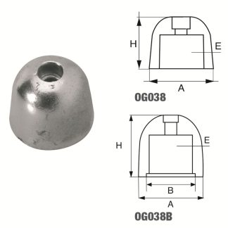 OGIVA Sleipner ES. 25 mm. OG038 FONP