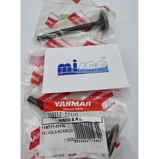 VALVOLA SCARICO 3YM30 119717-11110 Yanmar