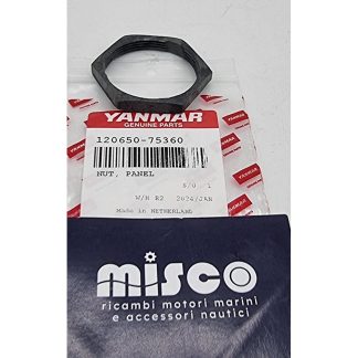 NUT PANEL 120650-75360 Yanmar