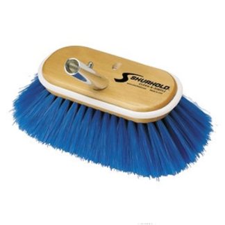 Spazzola ovale con fibre extra morbide in nylon blu