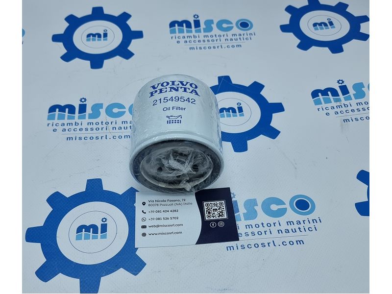 FILTRO OLIO 21549542 Volvo - immagine 2
